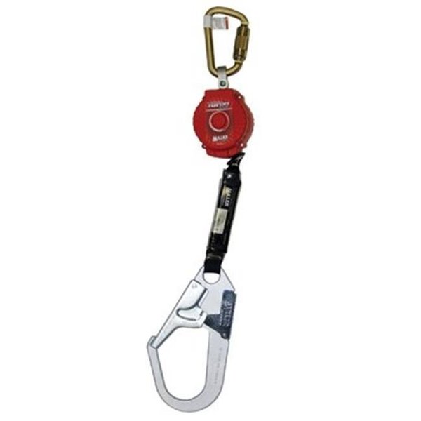 Honeywell Miller Miller by Sperian 493-MFL-2-Z7/6FT Turbolite Stl Twist-Lockcarabiner Ansi Rebar Hk 493-MFL-2-Z7/6FT